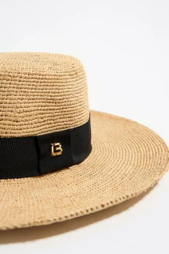 Cheap BIMBA Y LOLA Gorro Canotier Rafia Natural