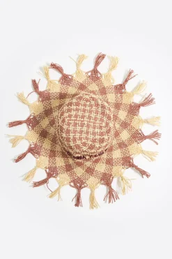 Online BIMBA Y LOLA Gorro Rafia Rosa