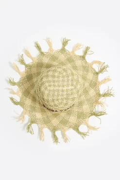Discount BIMBA Y LOLA Gorro Rafia Verde
