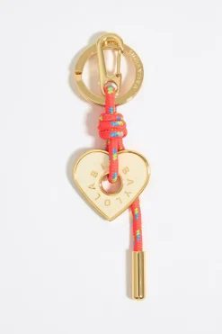 Online BIMBA Y LOLA Llavero Corazon Marfil