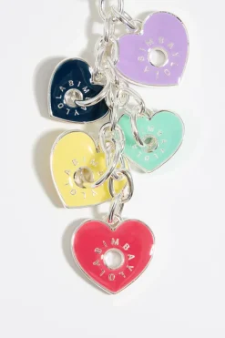 Discount BIMBA Y LOLA Llavero Corazones Glossy Multicolor