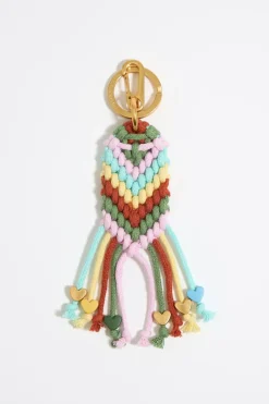 Hot BIMBA Y LOLA Llavero Trenzado Rosa