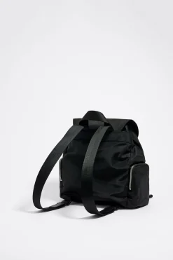 Clearance BIMBA Y LOLA Mochila Mediana Multibolsillos Negra