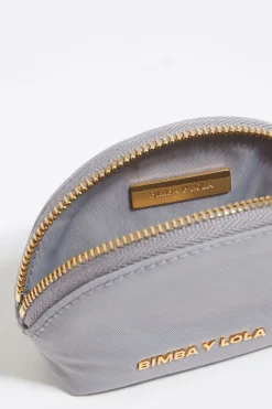 Outlet BIMBA Y LOLA Monedero Nylon Lila Empolvado