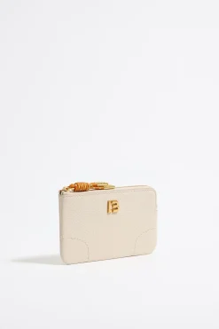 Cheap BIMBA Y LOLA Monedero Piel Blanco Roto