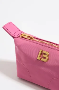 Clearance BIMBA Y LOLA Monedero Trapecio Mini Nylon Fucsia