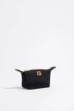 Online BIMBA Y LOLA Monedero Trapecio Mini Nylon Negro
