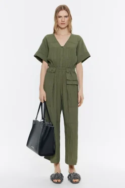 Flash Sale BIMBA Y LOLA Mono Cargo Caqui