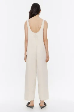 Hot BIMBA Y LOLA Mono Denim Largo Crudo