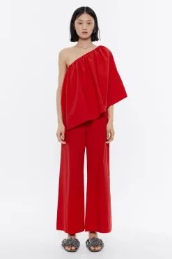 Best Sale BIMBA Y LOLA Mono Maxivolante Rojo