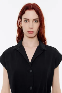 Flash Sale BIMBA Y LOLA Mono Oversize Denim Negro