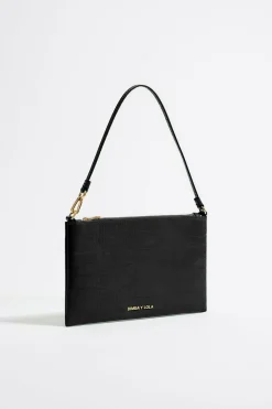 Flash Sale BIMBA Y LOLA Neceser Grabado Cocodrilo Negro