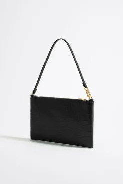 Flash Sale BIMBA Y LOLA Neceser Grabado Cocodrilo Negro