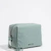 New BIMBA Y LOLA Neceser Grande Nylon Verde Agua