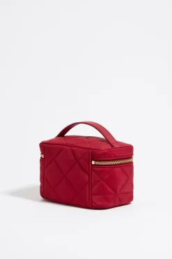 Best BIMBA Y LOLA Neceser Maquillaje Mediano Nylon Rojo Oscuro