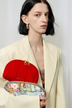 Discount BIMBA Y LOLA Neceser Mediano Nylon Rojo