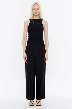 Outlet BIMBA Y LOLA Pantalon Jogger Algodon Negro