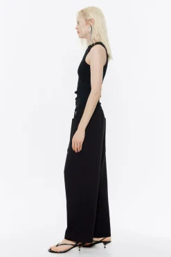 Outlet BIMBA Y LOLA Pantalon Jogger Algodon Negro