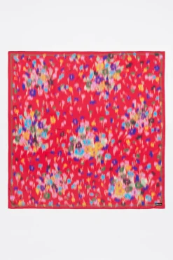 Cheap BIMBA Y LOLA Panuelo Flores Difuminadas En Grupos Fresa