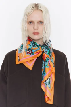 Best BIMBA Y LOLA Panuelo Jardin Naranja