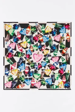 New BIMBA Y LOLA Panuelo Perfumes Multicolor