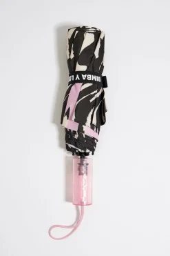 Cheap BIMBA Y LOLA Paraguas Print Tiger Liquid Negro