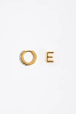 Clearance BIMBA Y LOLA Pendientes Letra E Cristales