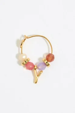 Online BIMBA Y LOLA Pendientes Letra Y Piedras Multicolores