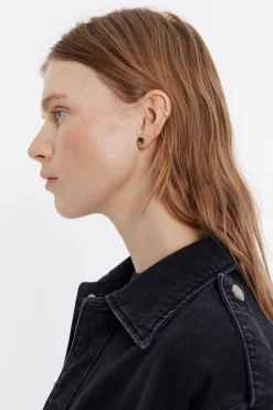 Cheap BIMBA Y LOLA Pendientes Logo Candy Corazon Negro