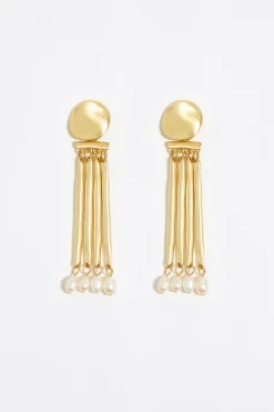 Sale BIMBA Y LOLA Pendientes Logo Perlas