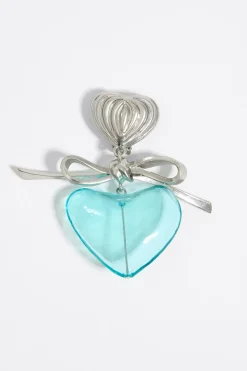 Outlet BIMBA Y LOLA Pendientes Perfume Corazon Vidrio