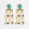 Hot BIMBA Y LOLA Pendientes Piedras Multicolores