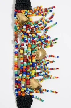 Discount BIMBA Y LOLA Pulsera Corazones Y Abalorios Multicolores