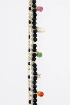 Clearance BIMBA Y LOLA Pulsera Cristales Y Piedras Multicolor