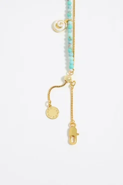 Discount BIMBA Y LOLA Pulsera Doble Estrella De Mar Turquesa