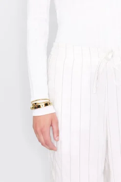 Hot BIMBA Y LOLA Pulsera Espiral Logo Dorada