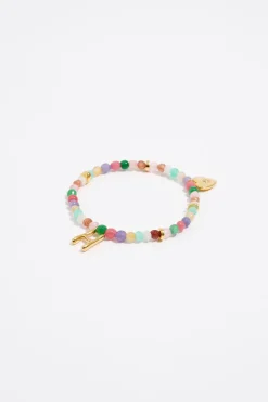 Store BIMBA Y LOLA Pulsera Letra H Piedras Multicolores
