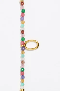 Cheap BIMBA Y LOLA Pulsera Letra O Piedras Multicolores