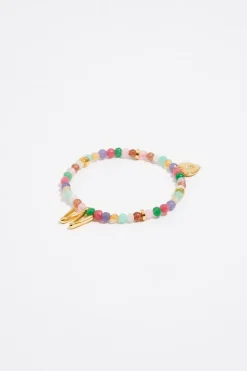 Flash Sale BIMBA Y LOLA Pulsera Letra W Piedras Multicolores