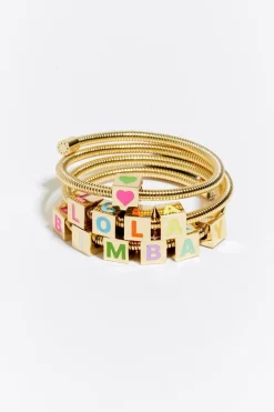 Best BIMBA Y LOLA Pulsera Muelle Logo Dorada