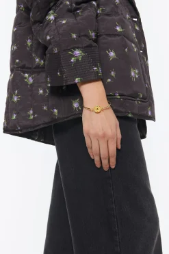 Flash Sale BIMBA Y LOLA Pulsera Rigida Logo Dorada