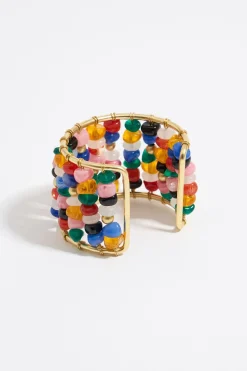 Outlet BIMBA Y LOLA Pulsera Rigida Resina Multicolor