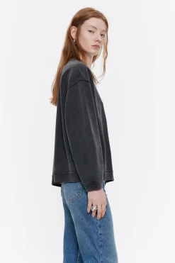 New BIMBA Y LOLA Sudadera Logo Estampado Negra