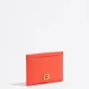 Best Sale BIMBA Y LOLA Tarjetero Piel Coral