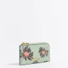 Shop BIMBA Y LOLA Tarjetero-Monedero Daisy Verde