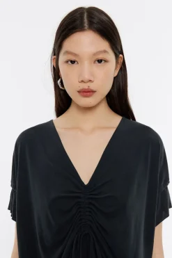 New BIMBA Y LOLA Top Ajustable Negro