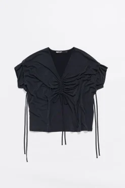 New BIMBA Y LOLA Top Ajustable Negro