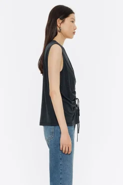 Outlet BIMBA Y LOLA Top Recto Negro