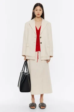 Discount BIMBA Y LOLA Top Recto Rojo