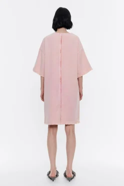 Outlet BIMBA Y LOLA Vestido Denim Corto Rosa